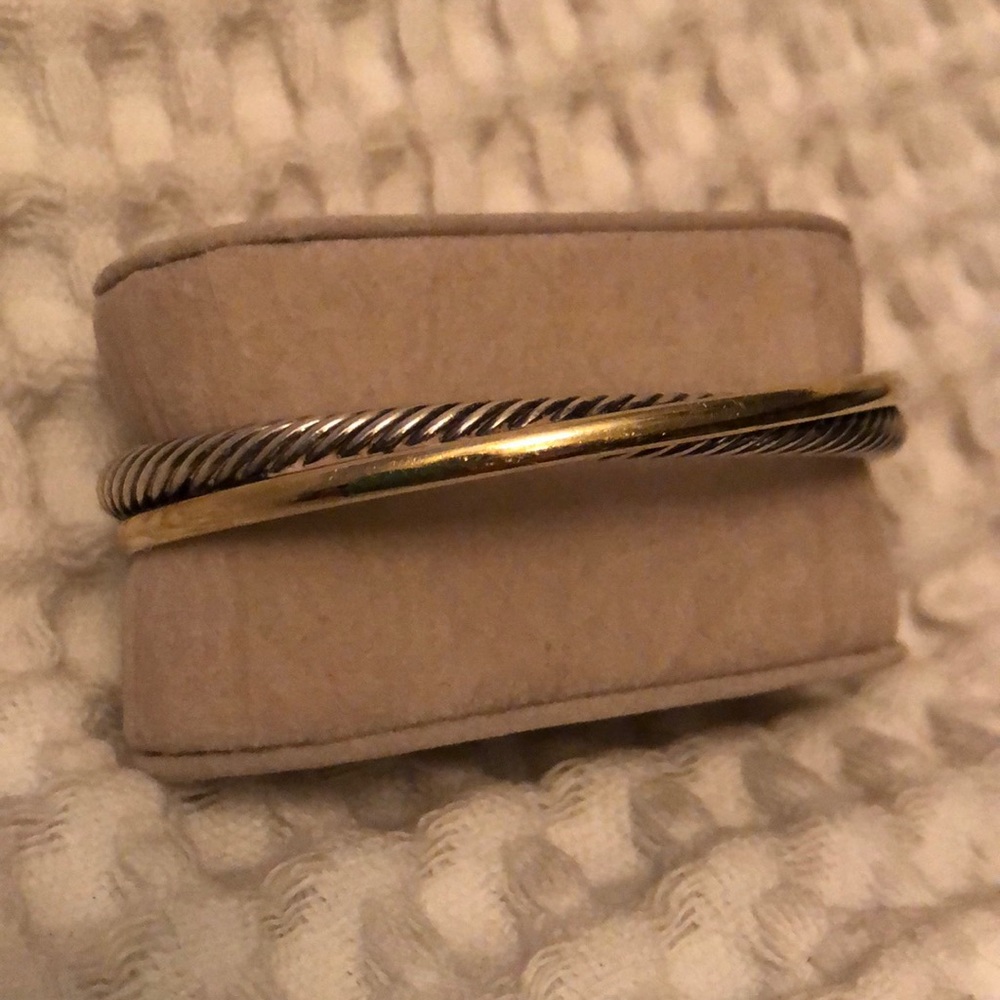 David Yurman Crossover bracelet.